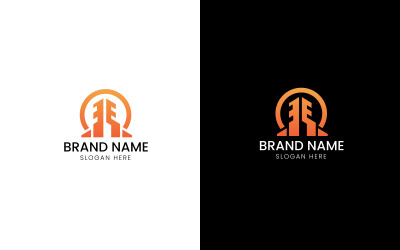 Letra E logotipo de construção criativa-08-278