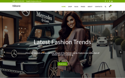 tStore – módní téma WooCommerce