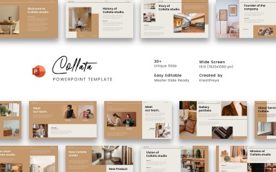Collata – Üzleti PowerPoint sablon