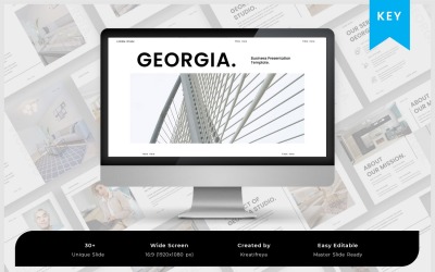 Georgia – Business Keynote sablon