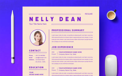 Modern Corporate CV-malldesign