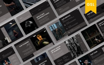 Alanson – Бизнес Шаблон Google Slide