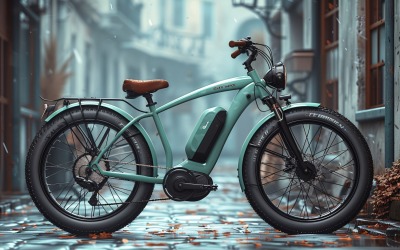 Elektriska elcyklar, cykel elegant design 03