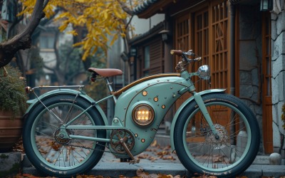 Elektriska elcyklar, cykel elegant minimalistisk design 38