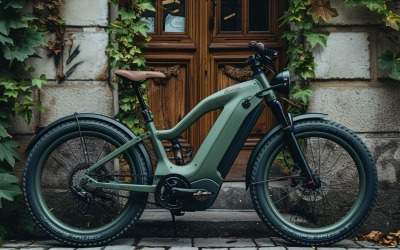 Elektriska elcyklar, cykel elegant minimalistisk design 40