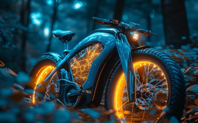 Elektriska elcyklar, cykelsnygg design 15