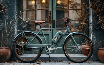 Elektriska elcyklar, cykelsnygg design 49