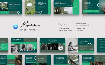 Monstera – Modèle de présentation d&amp;#39;entreprise
