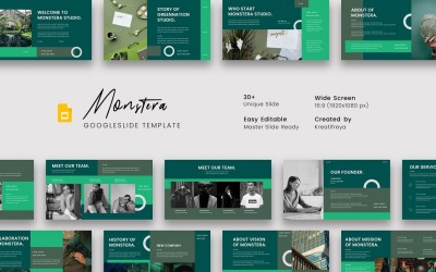 Monstera – Modello di presentazione aziendale di Google