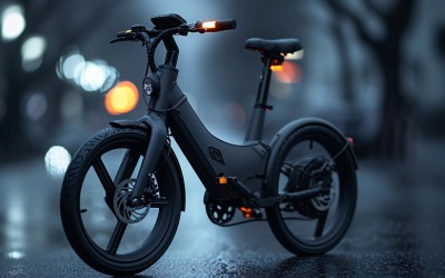 Electric E-Bikes, Bicycle Sleek Design 117