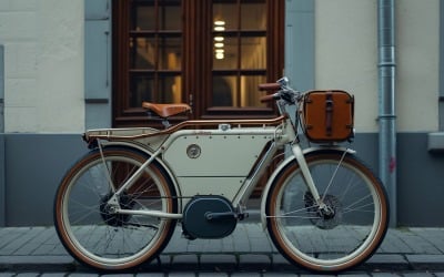 Electric E-Bikes, Bicycle Sleek Design 125