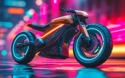 Electric E-Bikes, Bicycle Sleek Design 143