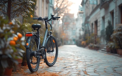 Electric E-Bikes, Bicycle Sleek Minimalist Design 120