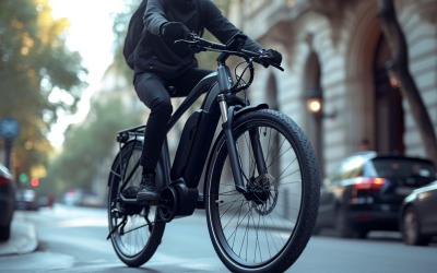 Electric E-Bikes, Bicycle Sleek Minimalist Design 130