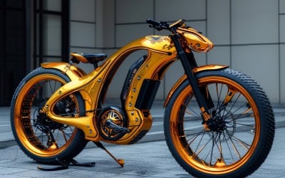 Electric E-Bikes, Bicycle Sleek Minimalist Design 98
