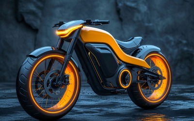 Elektriska elcyklar, cykel elegant minimalistisk design 142