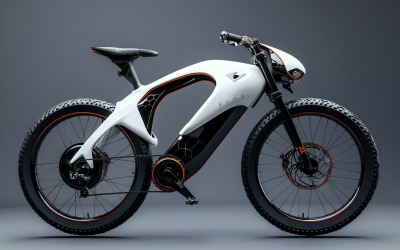 Elektriska elcyklar, cykel elegant minimalistisk design 160