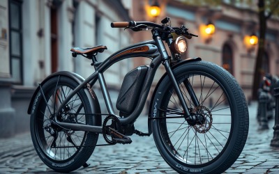 Elektriska elcyklar, cykelsnygg design 73
