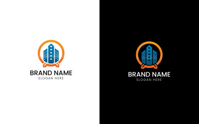Logotipo de apartamento inmobiliario-08-284