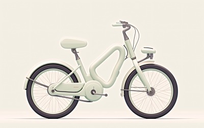 Electric E-Bikes, Bicycle Sleek Minimalist Design 200