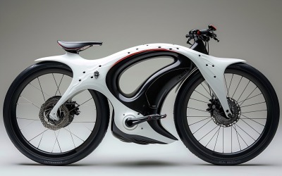 Elektriska elcyklar, cykel elegant minimalistisk design 162