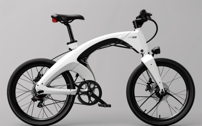 Elektriska elcyklar, cykel elegant minimalistisk design 178