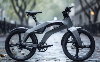 Elektriska elcyklar, cykel elegant minimalistisk design 180