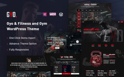 Gyo - Fitness and Gym WordPress Theme