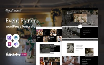 RoseCristal - Tema WordPress per organizzatori di eventi e wedding planner