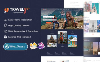 TravelGo – WordPress-Theme für Touren und Reisebüros