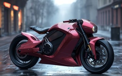 Electric E-Bikes, Bicycle Sleek Design 257