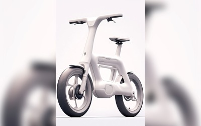 Elektriska elcyklar, cykel elegant minimalistisk design 208