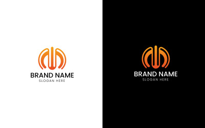 Logotipo de empresa con la letra M-08-295