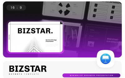 Bizstar – Üzleti minimalista vitaindító sablon