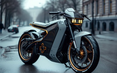 Elektriska elcyklar, cykel elegant minimalistisk design 286