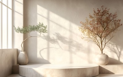 Podium för kosmetiska produkter Boho Style 146