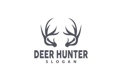 Deer Logo Deer Hunter Forest Animal V8