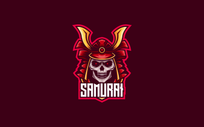 Samurai-Totenkopf, E-Sport und Sport-Logo