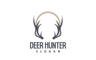 Deer Logo Deer Hunter Forest Animal V20