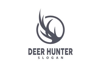 Deer Logo Deer Hunter Forest Animal V29