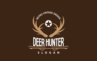 Deer Logo Deer Hunter Forest Animal V39