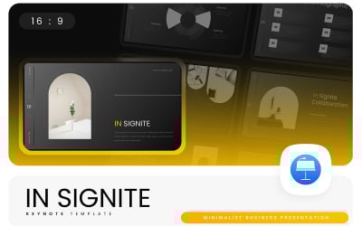 In Signite – Minimalist Business Keynote Template