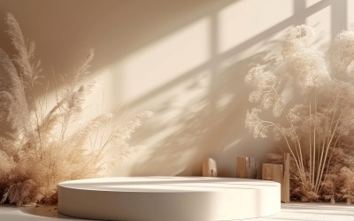 Podium för kosmetiska produkter Boho Style 172