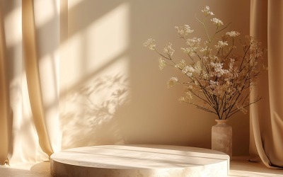 Podium för kosmetiska produkter Boho Style 178