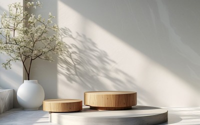 Podium för kosmetiska produkter Boho Style 207