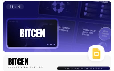 Bitcen – Criptomoeda Google Slides Template