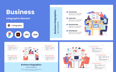 Business Infographic Mall V7