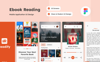 Readify - Application mobile de lecture de livres électroniques