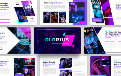 Glorius - Šablona klíčové poznámky videohry