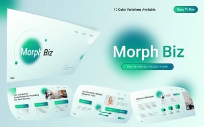 Morph Biz - Modelo de PowerPoint multiuso